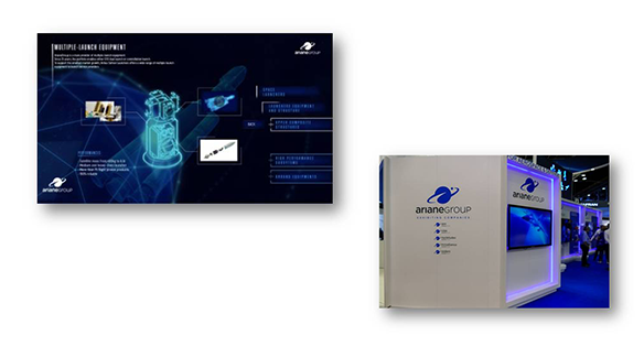 Interface interactive ArianeGroup